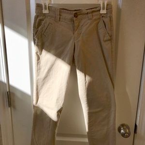 GUC Old Navy Size 0 khaki capris